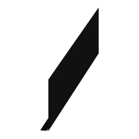 Планка карнизного свеса Металл Профиль 250x50x2000 0,45 Viking цвет RAL 9005