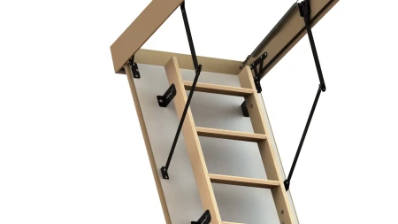 Чердачная люк-лестница Oman Складная 3-х секционная Termo в Санкт-Петербурге фото