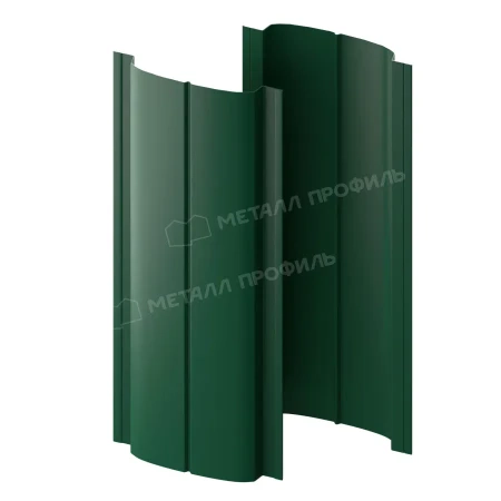 Круглый Ellipse Полиэстер двухсторонний 0,45 RAL 6005