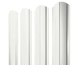 Штакетник Grand Line Полукруглый Slim Drap 0,45 фигурный