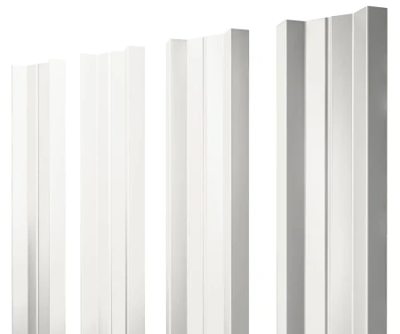 М-образный Atlas 0,5 RAL 9003 прямой