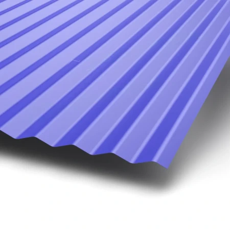 МП-18 (гофра) Полиэстер 0,7 Ral 5002 МП-18 (гофра) Полиэстер 0,7 Ral 5002