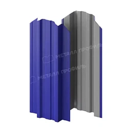 Штакетник Металл Профиль Прямоугольный Trapeze Norman 0,5 фигурный