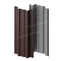 Штакетник Металл Профиль Прямоугольный Trapeze Viking E 0,5 прямой