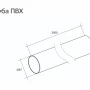 Труба водосточная ПВХ d-90 мм 3 м Grand Line в Санкт-Петербурге фото
