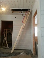 Монтаж чердачной лестницы Fakro LWK Komfort 70x140