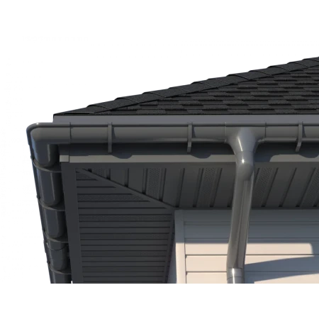 Виниловый софит Технониколь с частичной перфорацией бруния