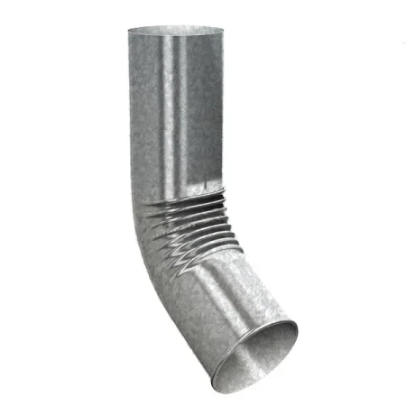 Колено стока d-150 мм Металл Профиль Проект 0,5 Оцинкованное