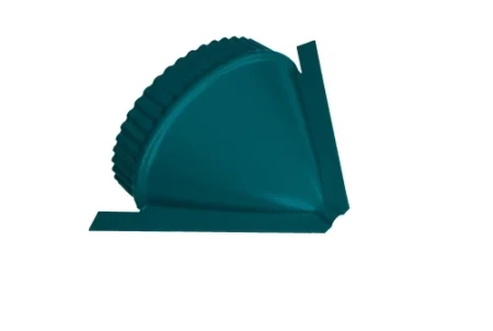 Заглушка малая конусная Grand Line 0,45 Полиэстер цвет RAL 5021 Заглушка малая конусная Grand Line 0,45 Полиэстер цвет RAL 5021