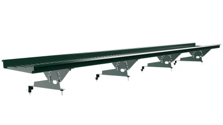 Для металлочерепицы с высотой ступеньки 400 мм 3 м, Ral 6005