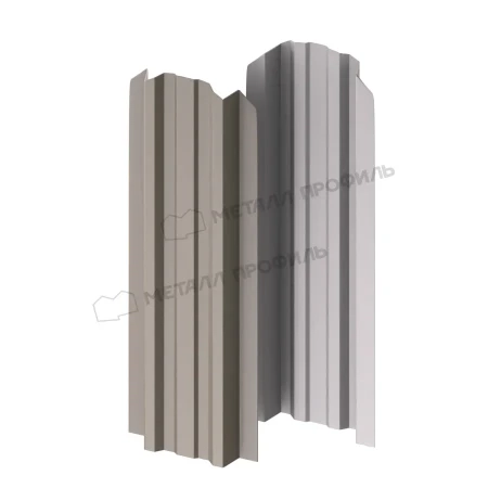 Прямоугольный Lane Полиэстер 0,45 RAL 1035 фигурный