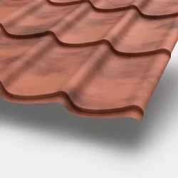 Металлочерепица Металл Профиль Ламонтерра-XL (Макси) Cloudy 0,5