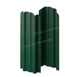 Штакетник Металл Профиль Прямоугольный Lane Полиэстер двухсторонний 0,45 фигурный