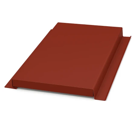 Линеарная панель Металл профиль Primepanel-Т-Г 24х281 мм с рустом Norman Ral 3011