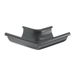 Угол желоба наружный d-125 мм 90° Aquasystem Comfort Полиэстер 0,55