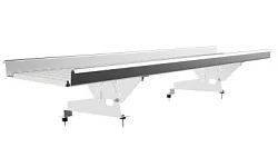 Переходной мостик Borge для металлочерепицы с высокой ступенькой (шаг обрешетки 350 мм) 1,5 м Оцинкованный