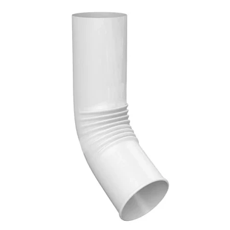 Колено стока d-150 мм Металл Профиль Проект Полиэстер 0,5 RAL 9003