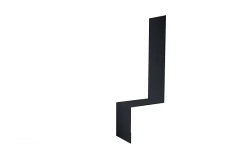 Планка примыкание боковое фальц Grand Line 0,5 Atlas цвет RAL 7024