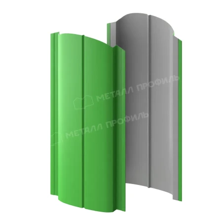 Круглый Ellipse Norman 0,5 RAL 6018 фигурный