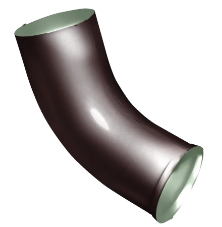 Колено стока d-90 мм 60° ГрандЛайн GL PE Полиэстер двухсторонний 0,6 в Санкт-Петербурге фото