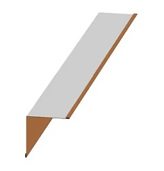 Планка угла внутреннего Металл Профиль 115x115x2000 Purman 0,5 Планка угла внутреннего Металл Профиль 115x115x2000 Purman 0,5