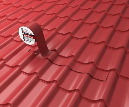 Герметизирующая лента Grand Line UniBand самоклеящаяся Ral 9006 серебристая 3x0,15м