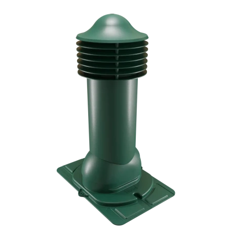 125/650 утепленный с универсальным проходным элементом цвет зеленый (RAL 6005)