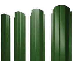 Штакетник Grand Line П-образный Полиэстер 0,45 фигурный