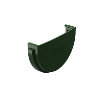Заглушка желоба d-120 мм ПВХ Döcke Standard зеленая RAL 6005
