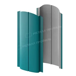 Штакетник Металл Профиль Круглый Ellipse Полиэстер 0,45 фигурный