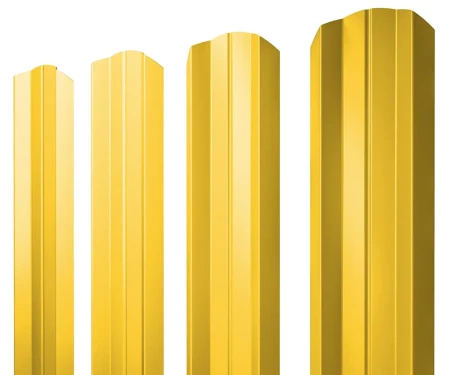 М-образный Полиэстер 0,45 RAL 1018 фигурный