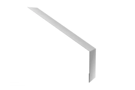 Планка капельник для мягкой кровли Grand Line 135x50 0,5 Satin цвет RAL 9003