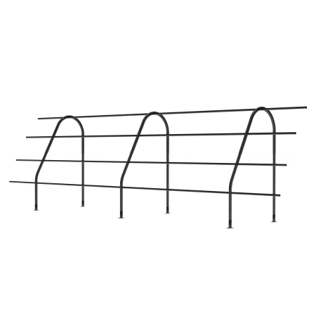 H-1,2х3 м, RAL 9005