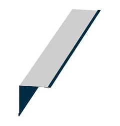 Планка угла внутреннего Металл Профиль 115x115x2000 Purman 0,5