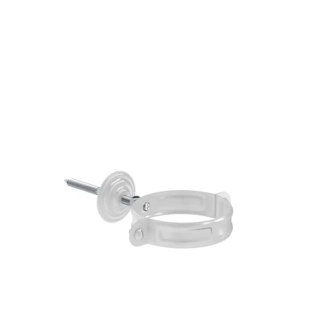 Хомут трубы d-100 мм с комплектом Aquasystem Premium Pural 0,6 RAL 9003