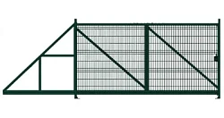 Ворота откатные Grand Line Profi 2,03х4 м