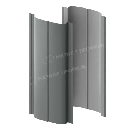 Круглый Ellipse Полиэстер 0,45 RAL 7005