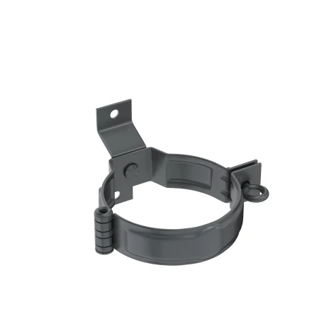 Декоративный хомут (кронштейн) трубы под дерево d-90 мм Aquasystem Premium Pural Matt 0,6 RAL 7024