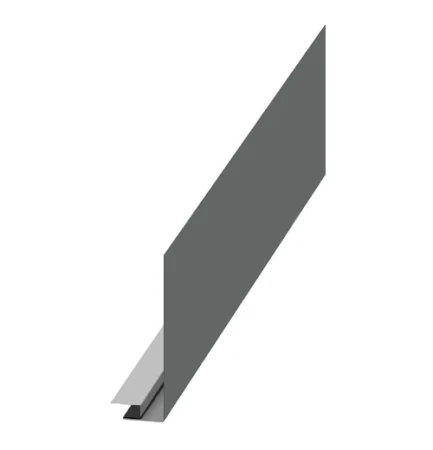 Планка карнизного свеса сложная  Металл Профиль 250x50x3000 0,45 Полиэстер цвет RAL 7005