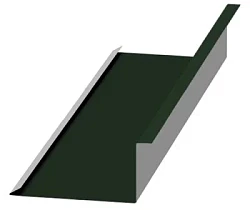 Планка примыкания нижняя Металл Профиль 250x122x2000 Viking E 0,5