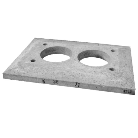 Консольная плита Schiedel Uni для двухходового дымохода без вентканала Ø-140/160 мм