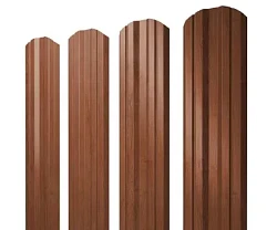 Штакетник Grand Line Twin Print Premium 0,45 фигурный