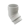 Колено трубы d-100 мм 45° ПВХ Döcke Lux в Санкт-Петербурге фото