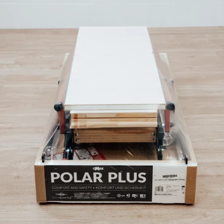 Чердачная люк-лестница Oman Складная комбинированная 4-х секционная Polar Plus в Санкт-Петербурге фото