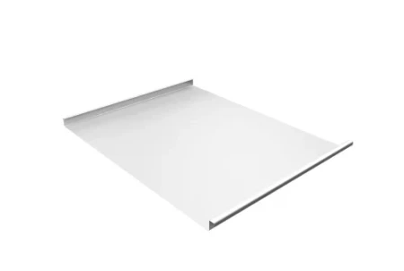 Фальц двойной стоячий Grand Line Drap 0,5 Ral 9003 Фальц двойной стоячий Grand Line Drap 0,5 Ral 9003