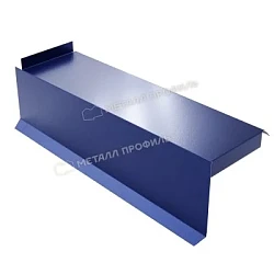 Планка сегментная торцевая левая Металл Профиль 400 мм Purman 0,5