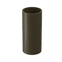 Труба водосточная ПВХ d-85 мм 1 м Döcke Premium каштан RAL 8017