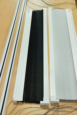 Шторы и москитные сетки 2 в 1 Fakro Штора и  AMD Duet Blackout в Санкт-Петербурге фото