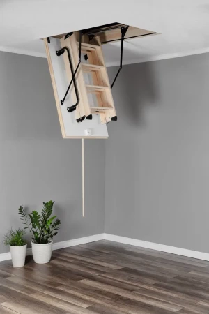 Чердачная люк-лестница Oman Складная 4-х секционная Extra Long в Санкт-Петербурге фото