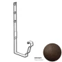 Крюк желоба длинный 120x86x295 мм Металл Профиль FORAMINA FREEZE QUADRO 3,0 Brown